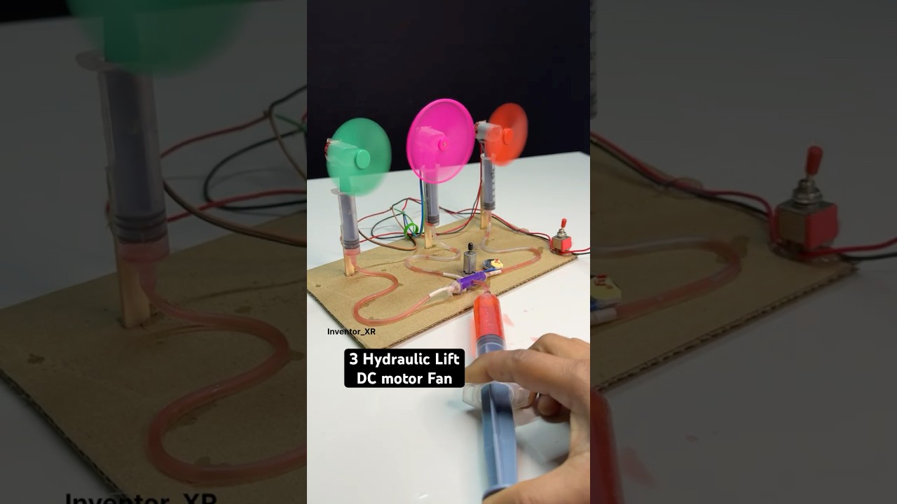 3 Hydraulic Lift • Dc Motor Fan 