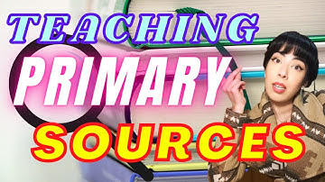 Teach your students how to ANALYZE Primary Sources!