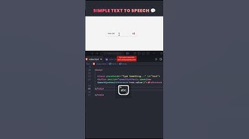 😱 Make Your Website TALK with JavaScript!  ...text to speech...🗣️🤖