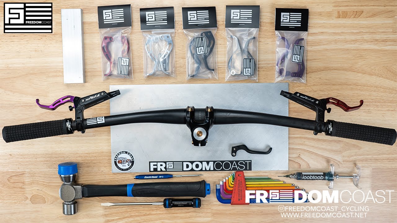 Freedom Coast TRP Brake Lever Install YouTube