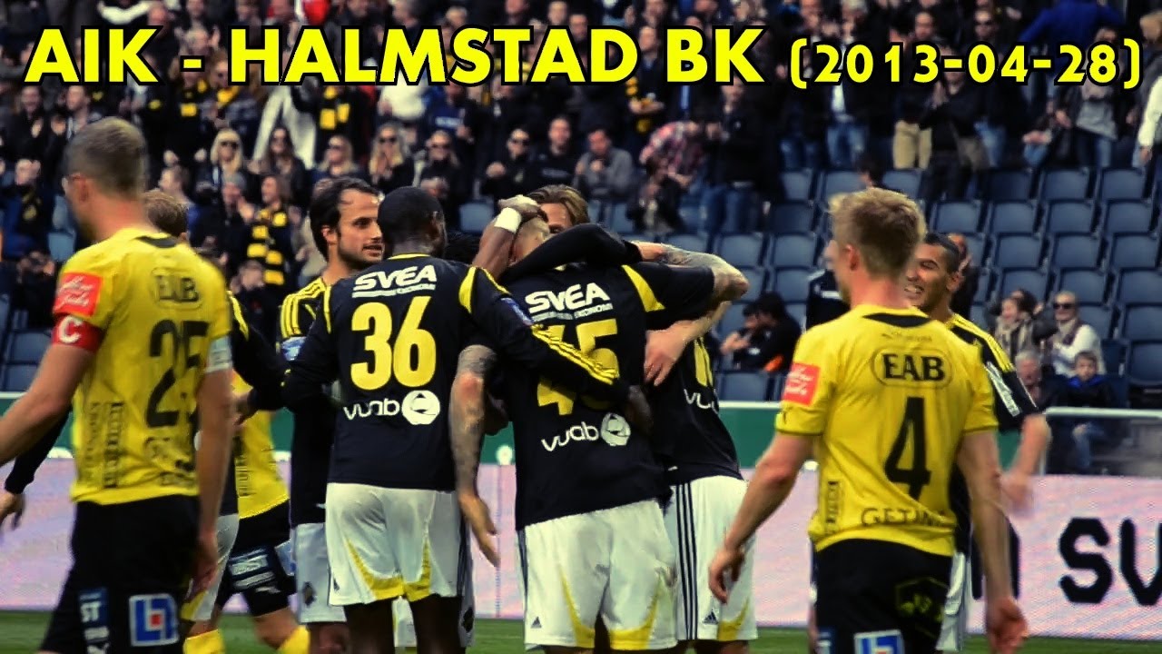 Aik Halmstads Bk 3 3 Allsvenskan 2013 04 28