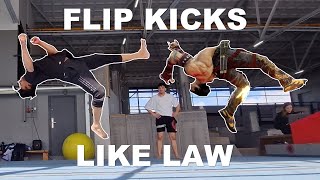 Training Tekken Flipkicks | Tricking