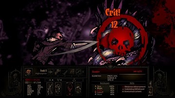 [Darkest Dungeon] Dance party takes on apprentice Shambler.