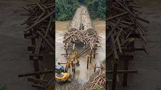 Truck vs. Broken Bridge: Extreme Repair Challenge! 🏗️🚛