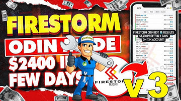 EA Firestorm Odin v3 MT4 UNLIMITED. PROFIT! AUTOMATIC TRADING! TOP Forex Advisors. MetaTrader 4