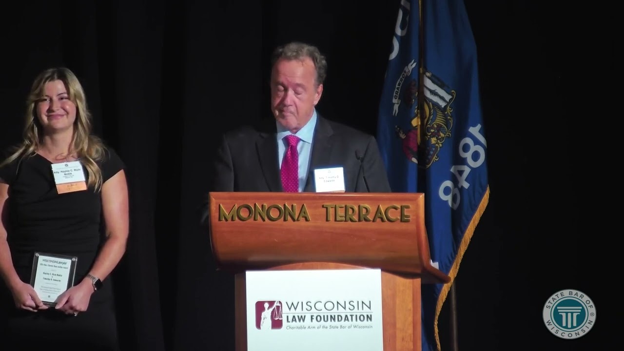 Timothy D. Edwards and Hayley Rich-Noble: Charles Dunn ​Wisconsin Lawyer Author Award