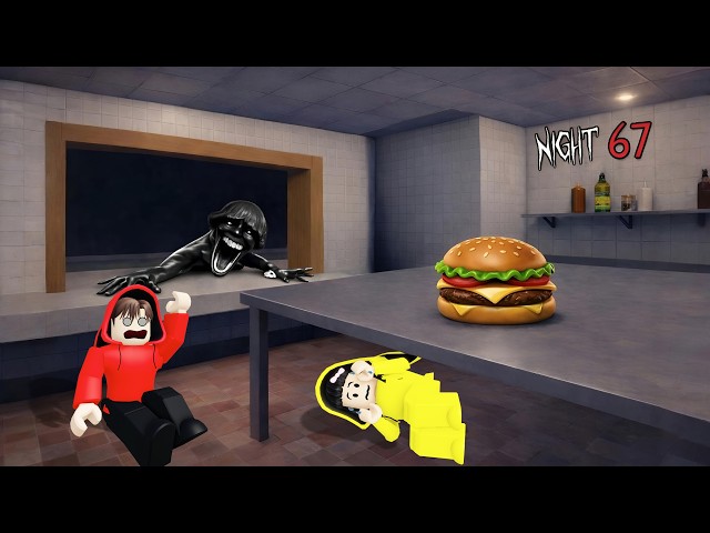 Yuta, Mio Dan Baby Celine Jualan Burger Didatangi Anomaly 67 || ROBLOX