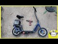 scooter  electrico con taladro ´- Drill Powered Electric Scooter