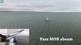 Man Overboard under sail - the Quick Stop method Resimi