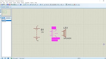 Buzzer Speaker Circuit Simulation | Proteus Simulation Tutorial |