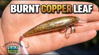 Burnt Copper Leaf Jerkbait