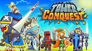 Conquest Tower: CREATED ROYAL ARMY! The game as a cartoon about fighting and battle in the ARENA