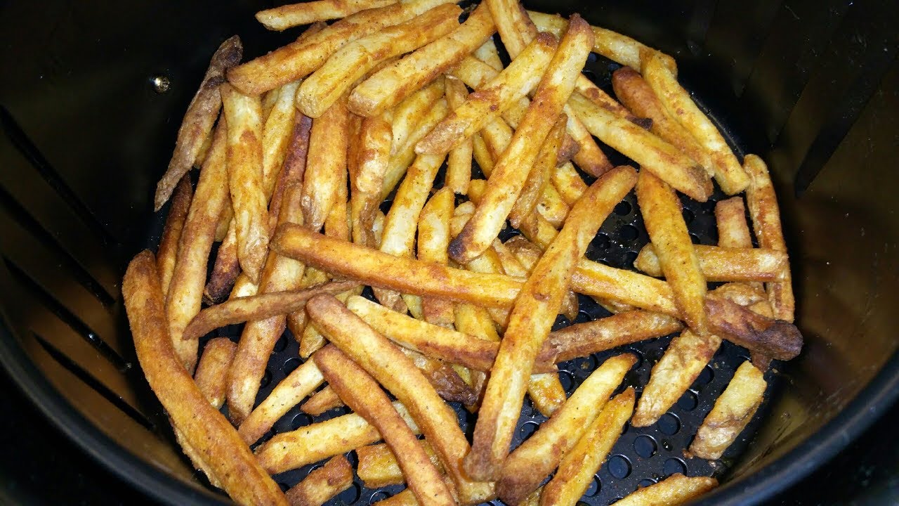 Air Fryer Frozen Fries Recipe - YouTube