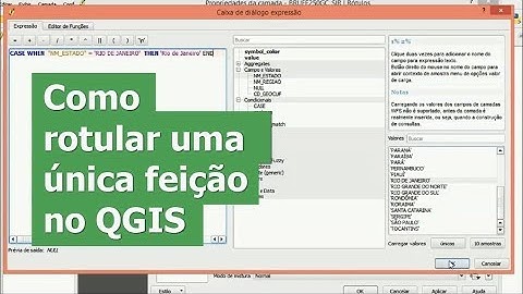 Como rotular apenas uma feição no QGIS (usando expressão)