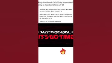 Modern Warfare III is coming to Xbox Game Pass #xbox #mw3 #callofduty #shortsfeed #shorts