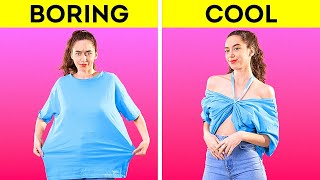 Coolest Hacks to Transform Your Old Clothes