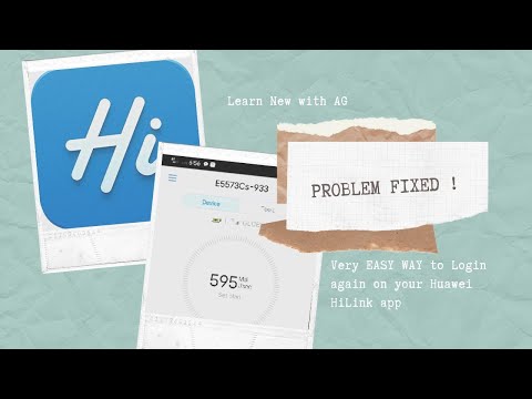 VIDEO#6_Can't Login to Huawei HiLink Problem Fixed | Aiza Grace