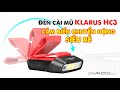 Đèn pin đội đầu KLARUS HC3 | GREY LED COB | độ sáng 100Lumen tầm chiếu xa 15m, pin 500mAh tiện dụng.