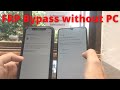 Frp bypass without pc unlock from any device