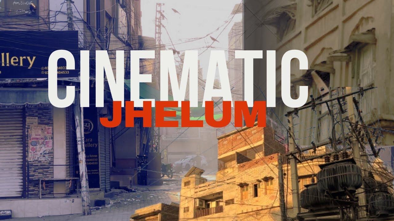 Cinematic Jhelum, Jhelum city walk 4K, Trying most delicious Murgh Chaaney of Jhelum city