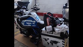 BMW R1200GSA LC  40.000 km Cambio de aceite, bujias, filtros.🛢change, final drive, sparks,air filter by José A. Peñate 7,165 views 1 year ago 22 minutes