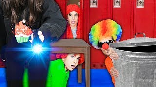 Extreme Hide and Seek Challenge in Disguise! (Spending  24 Hours Solving Tricks and Hacks) Rescue