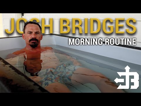 Cold Plunge with Josh Bridges - Morning Routine | Paying the Man Ep. 129