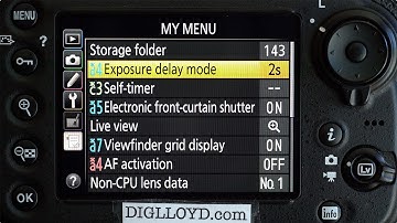 Configuring Live View for Nikon D810 / Nikon DSLR