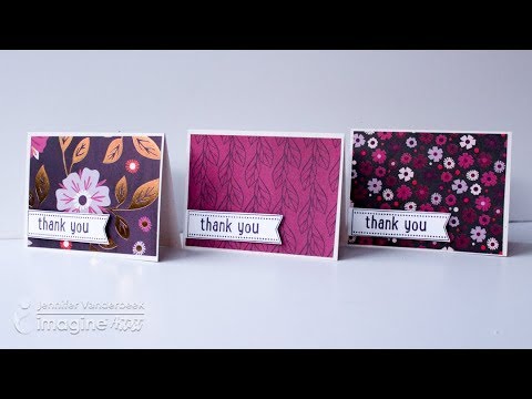 homemade thank you cards