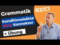 Schriftsprache - Konditionalsätze ohne Konnektor - Grammatik B2 / C1