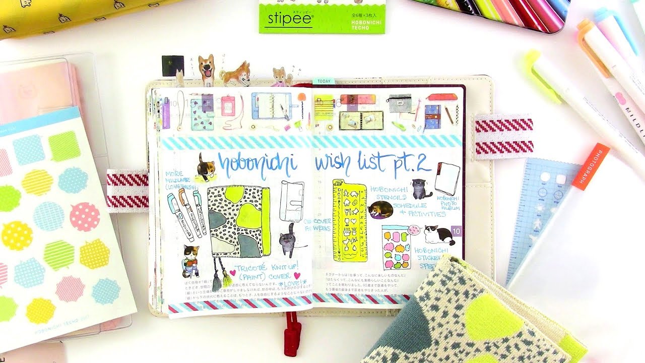 📑✨ My Hobonichi 2017 Haul, Part 2! 📑✨