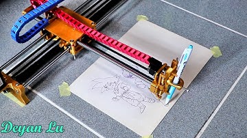 寫字繪圖機器人 Writing and Drawing Robot Demo-2