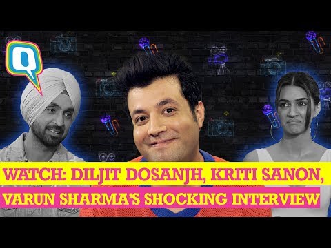 Arjun Patiala Movie Cast: Honest Bollywood Interview(Ft. Diljit Dosanjh, Kriti Sanon & Varun Sharma)