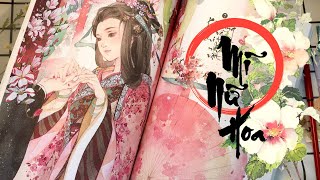 [Review] ART BOOK CỔ TRANG MĨ NỮ HOA - Cùng ngắm nhìn những tác phẩm cực đẹp của artist YAYA!