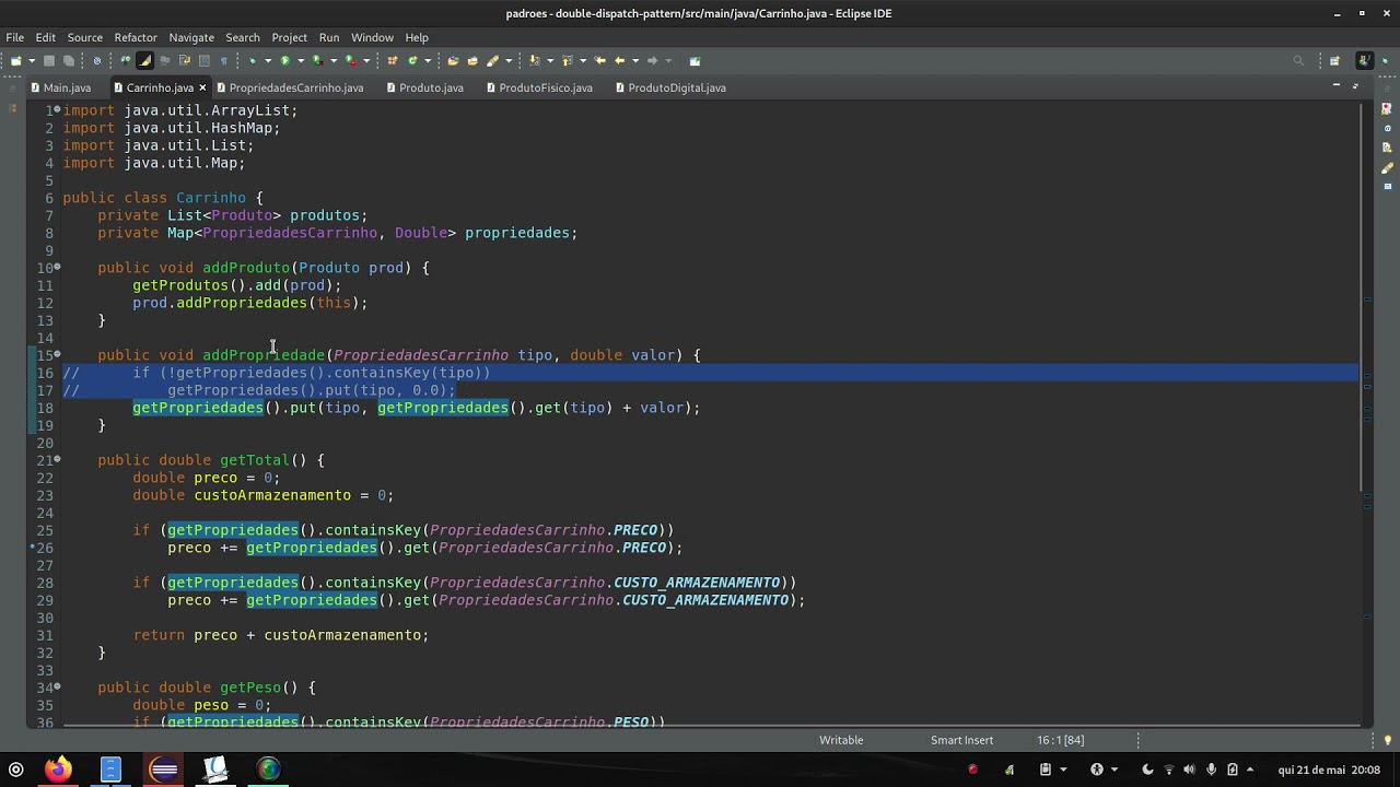 13 - Padrão Double Dispatch