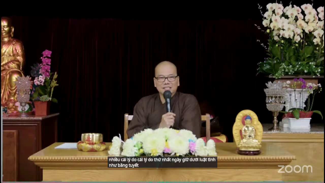 [LIVE] - Lớp Sơ Trung Đẳng - Phật giáo Mahayana - Bài 31 - Thầy Thích Nguyên Nguyện || SBU TV 57.15
