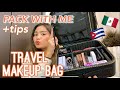 MY TRAVEL MAKE UP BAG 旅行用メイクポーチの中身紹介！【パッキング】