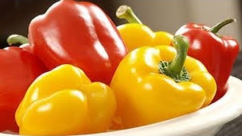 Ăn Ớt Chuông Có Tác Dụng Gì - Cách Ăn Đúng