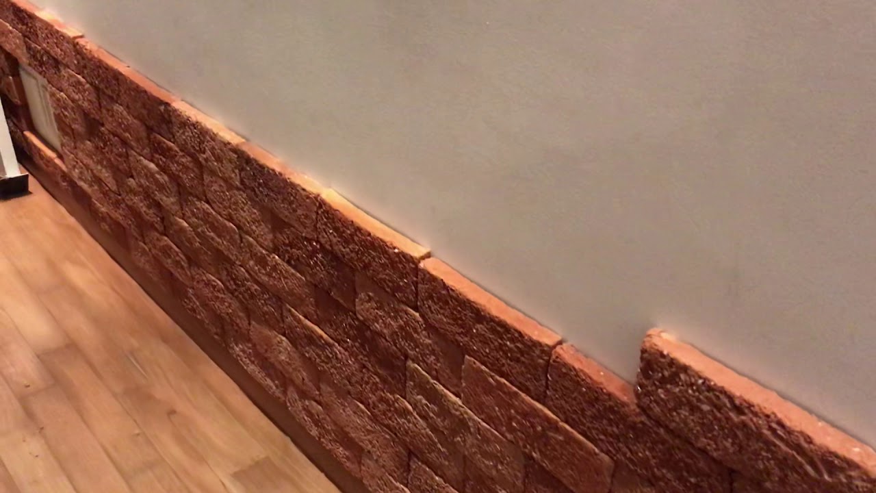 Como colocar revestimento de tijolo na parede PARTE 1