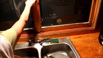 Handyman Pass-Through Window