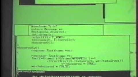 Blit UNIX terminal by Rob Pike.