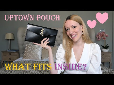 YSL Uptown Pouch Clutch Review - One Year Later - Sandra Skaar