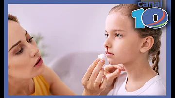 ¿Por qué sangra la nariz de los niños por la noche?