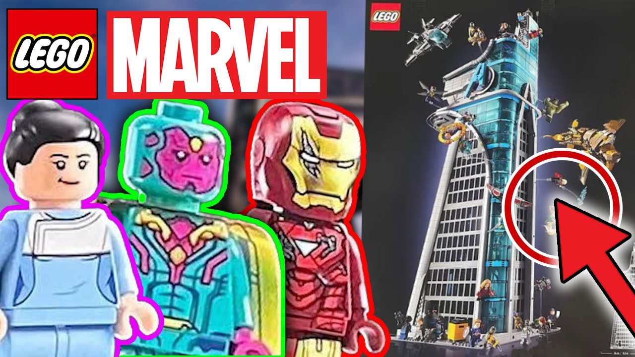 We Build LEGO Marvel Avengers Tower, Which Comes With 31 Minifigures - IGN