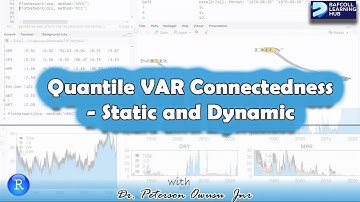 How to estimate Quantile VAR-QVAR in RStudio | Static & Dynamic Estimation with Full Interpretation