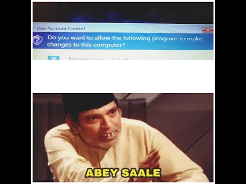 do you want to allow the following program to make changes to this computer any windows solve error