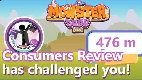 Monster Bash FRVR Consumers Review Chanapa?