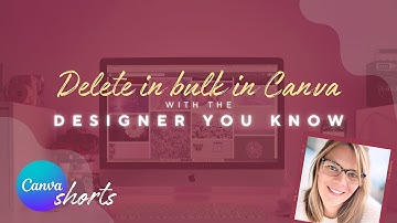 Delete Multiple Images at One Time In Canva  | Deleting Images From Canva Library | Delete all, Mass