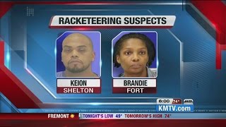 Two arrested for racketeering in car theft ring