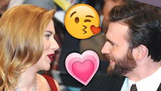 Scarlett Johansson and Chris Evans Best Cute Moments, Crazy Flirting Chemistry🔥💗